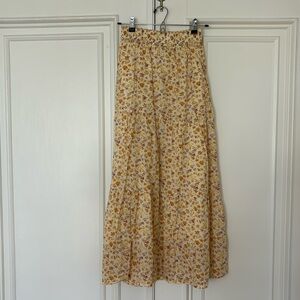 Floral Maxi Skirt